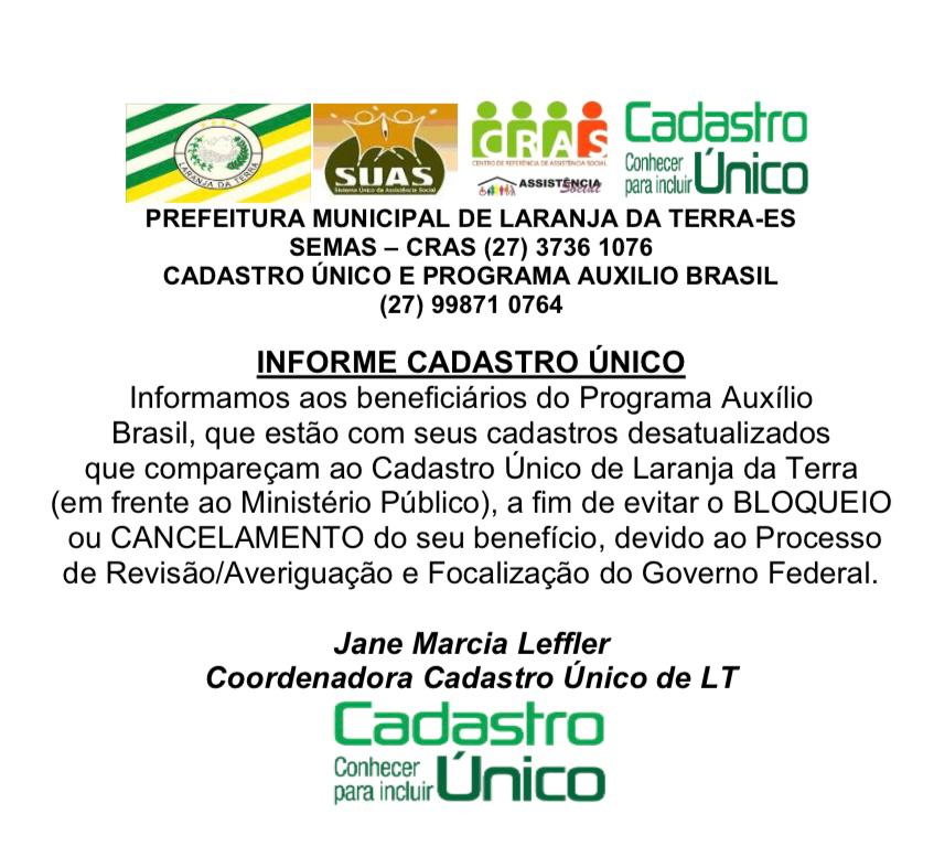 Prefeitura Municipal de Laranja da Terra Prefeitura Municipal de Laranja da Terra